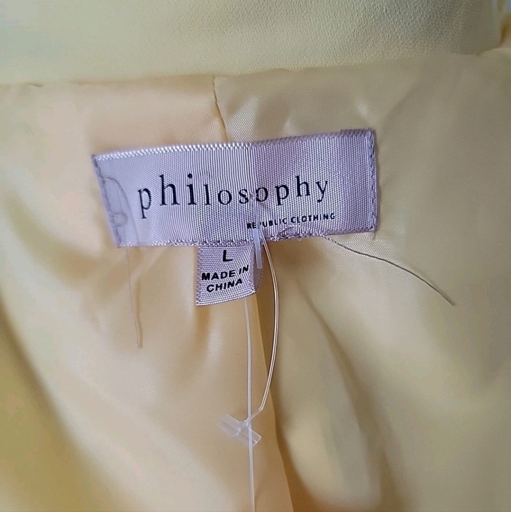 Philosophy Women's Yellow Blazer - Picture 7 of 13